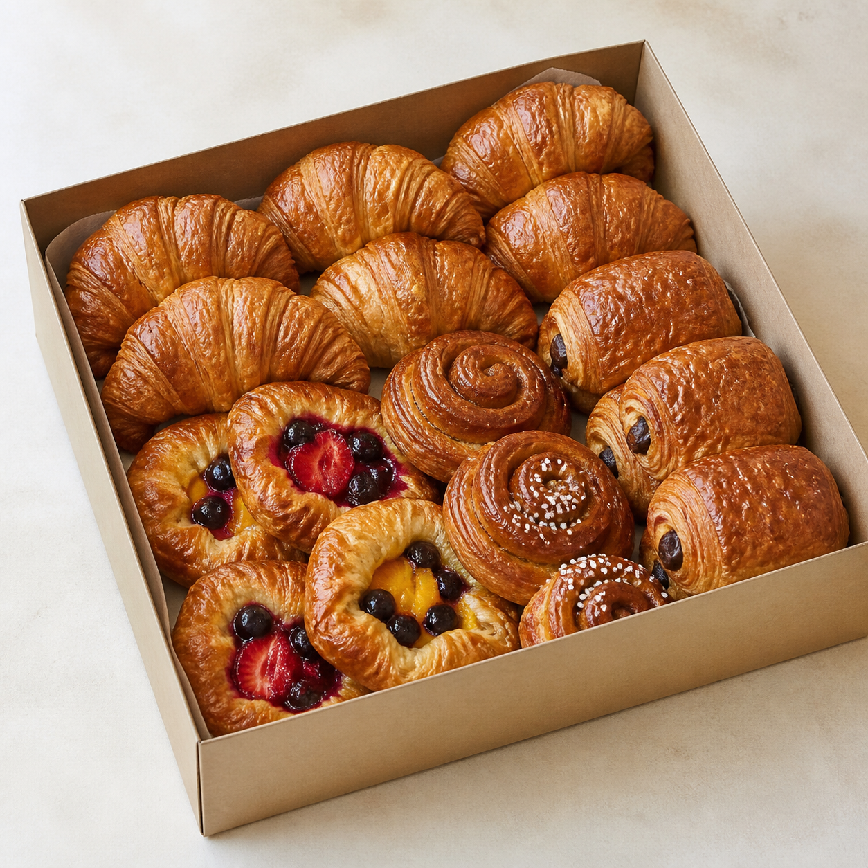 Assorted Pastry Box (12)